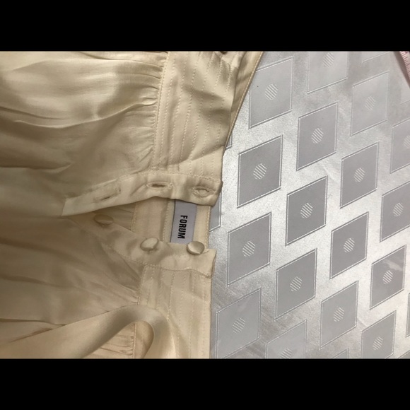 Silk ivory skirt - Picture 8 of 8